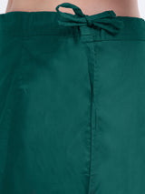 GlamLilly Cotton Saree Inskirt · Deep Lake