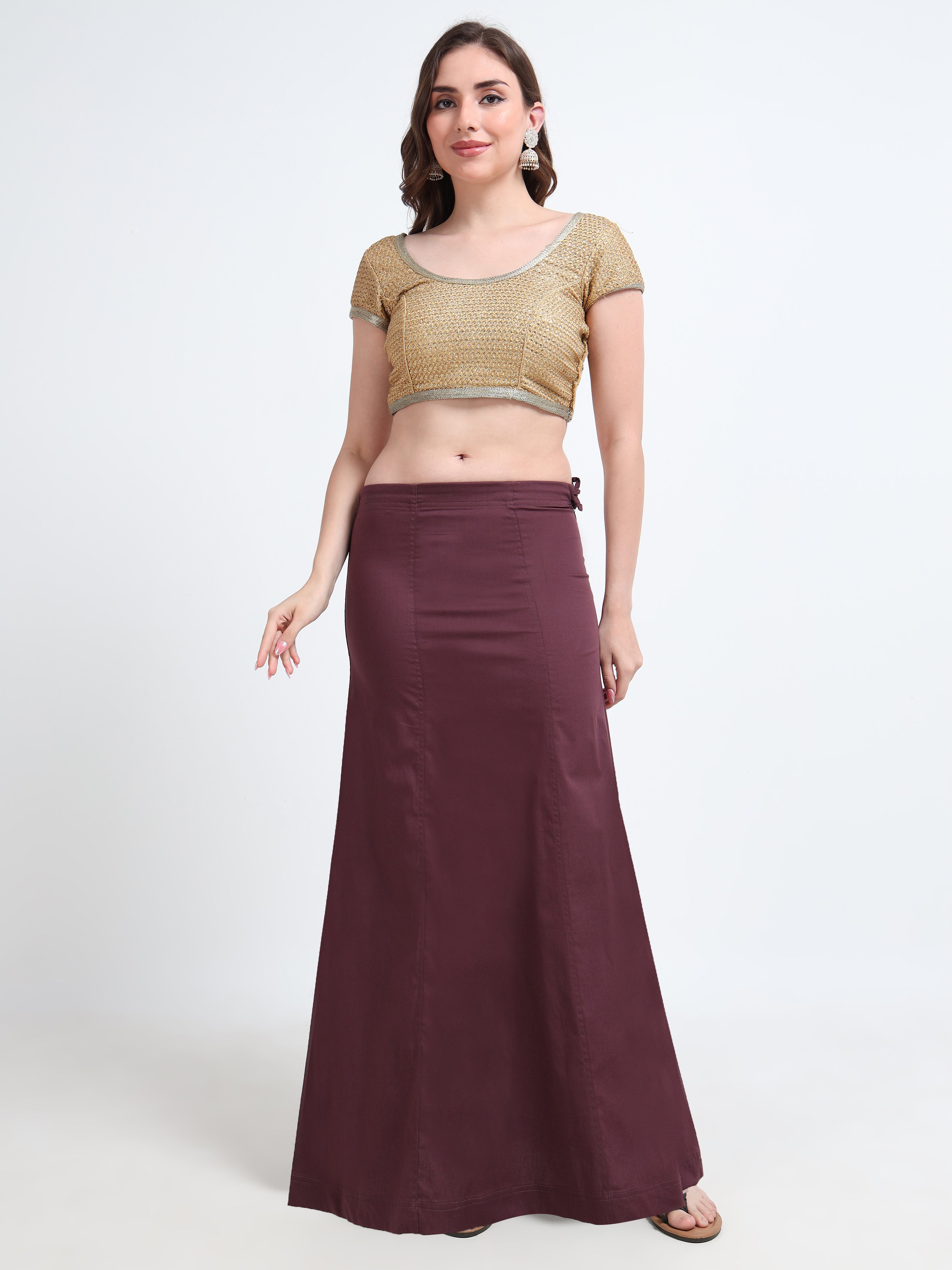 GlamViva Cotton NATURALLY FLEXIBLE - Dark Wine0079
