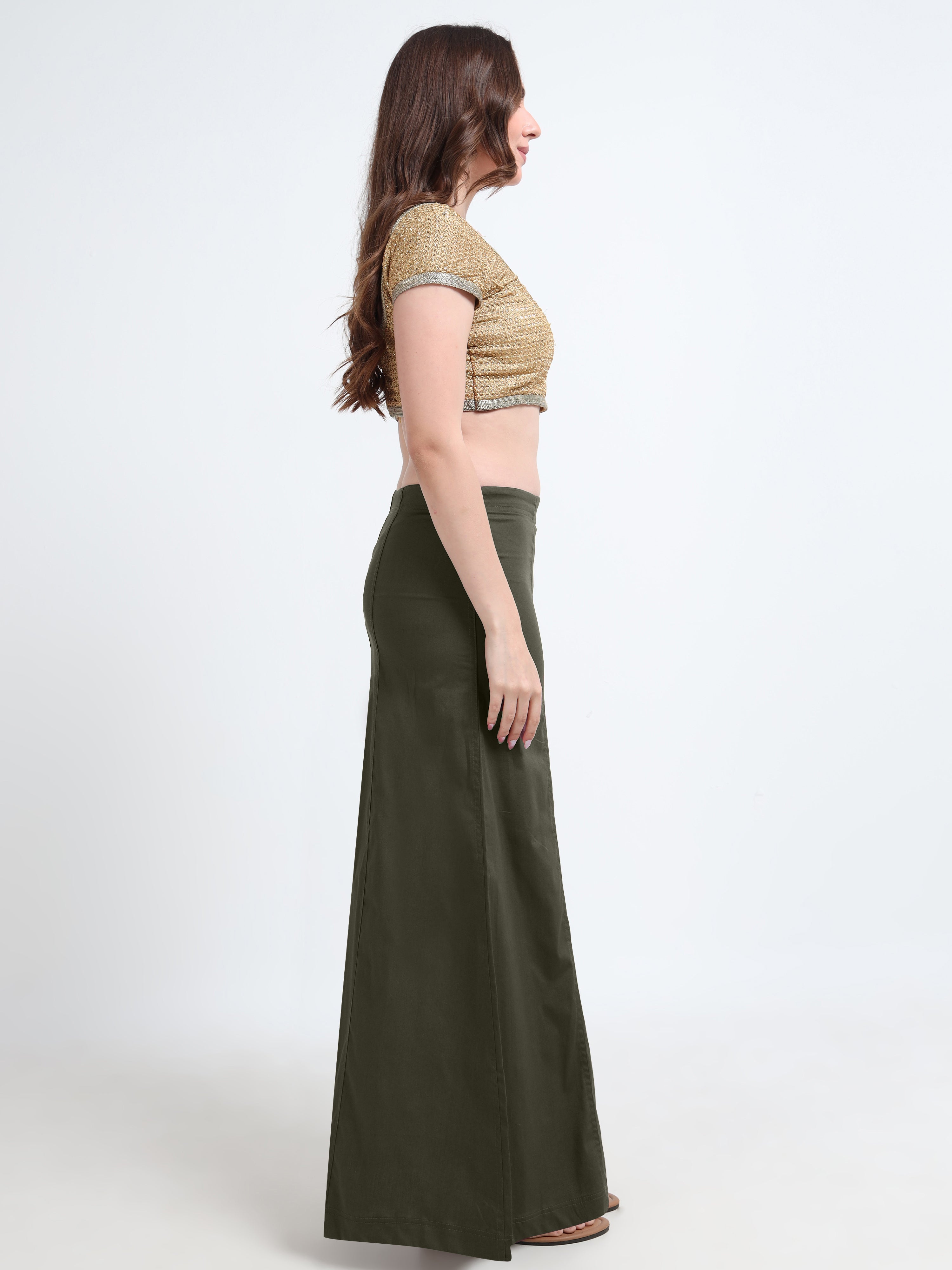 GlamViva Cotton NATURALLY FLEXIBLE - Olive0095