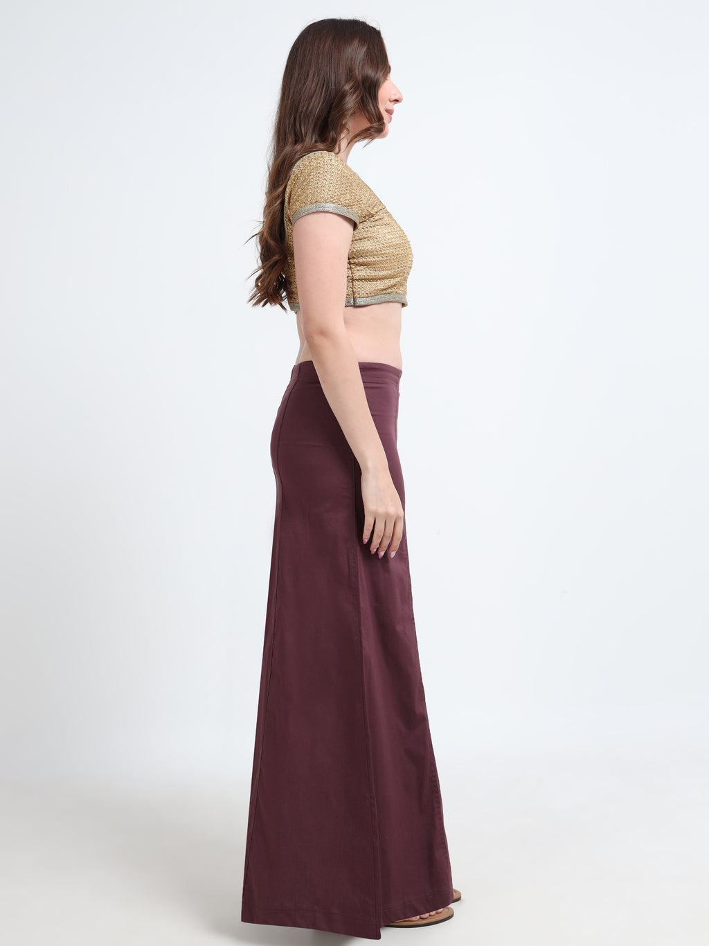 GlamViva Cotton NATURALLY FLEXIBLE - Dark Wine0079