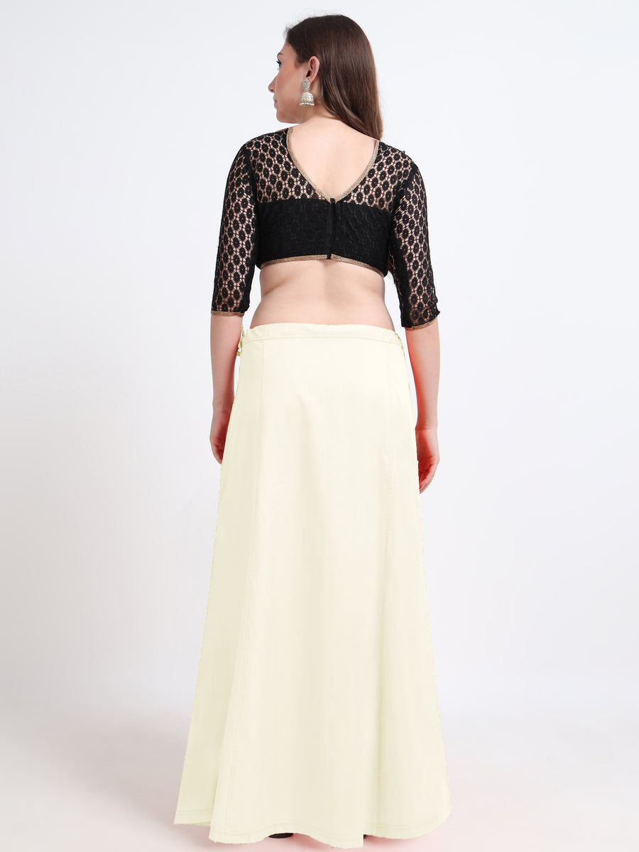 GlamLilly Cotton Saree Inskirt · Pristine