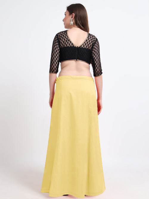 GlamLilly 100% Cotton Inskirt - Almond Oil0113