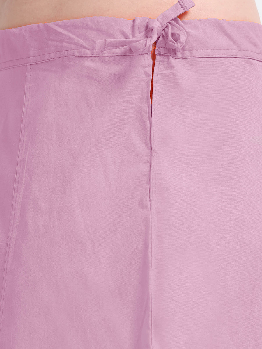 GlamLilly Cotton Saree Inskirt · Begonia Pink