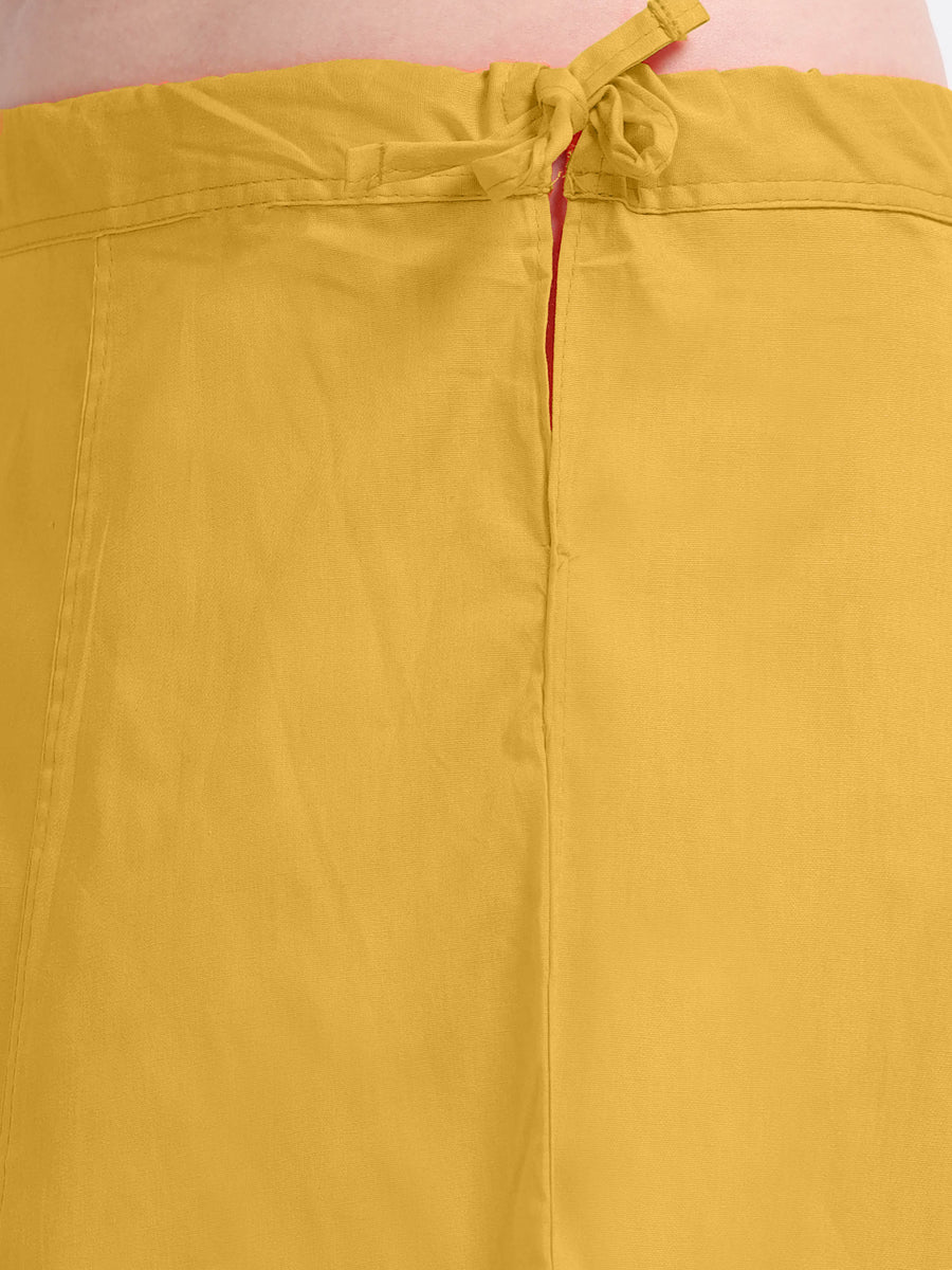 GlamLilly Cotton Saree Inskirt · Citrus