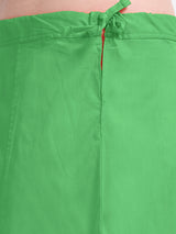 GlamLilly Cotton Saree Inskirt · Green (0731)