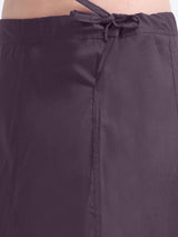 GlamLilly Cotton Saree Inskirt · Mulberry Purple