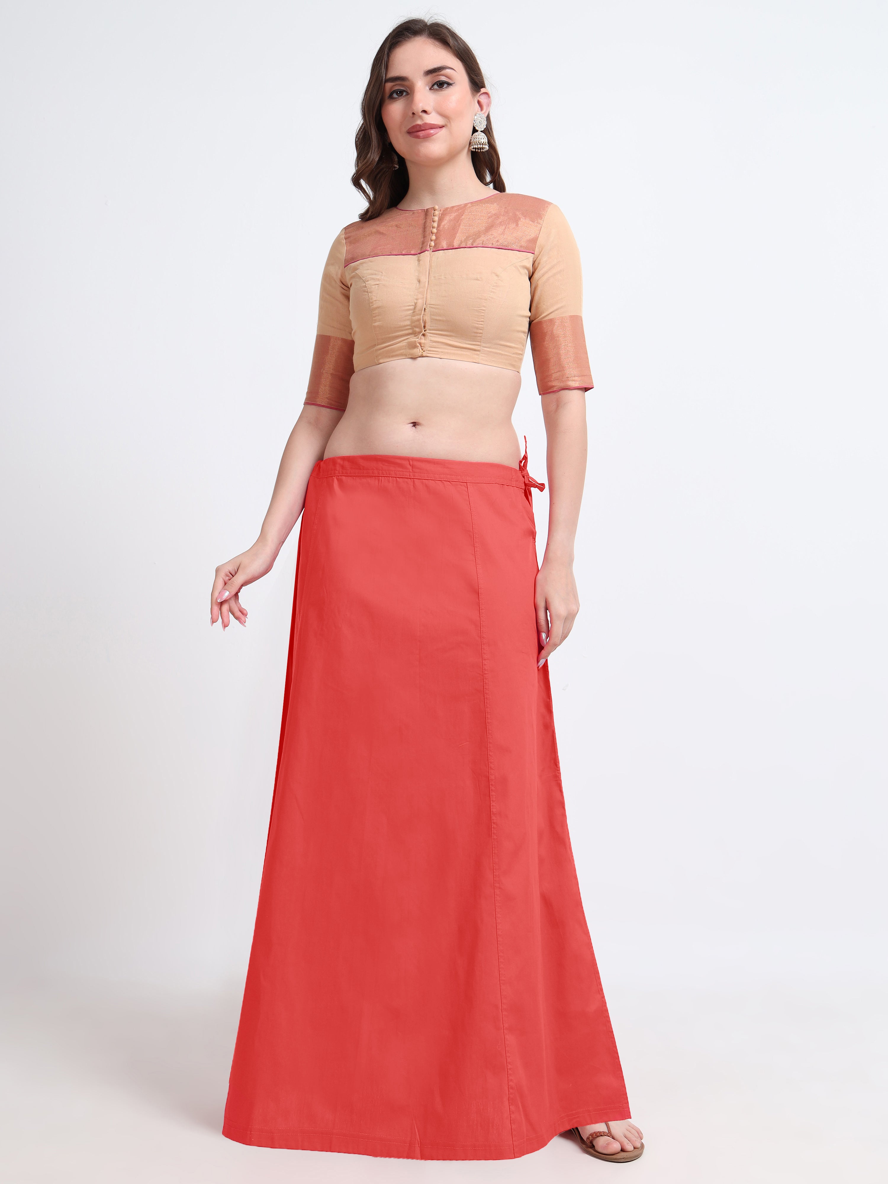 GlamLilly 100% Cotton Inskirt - Grenadine0377