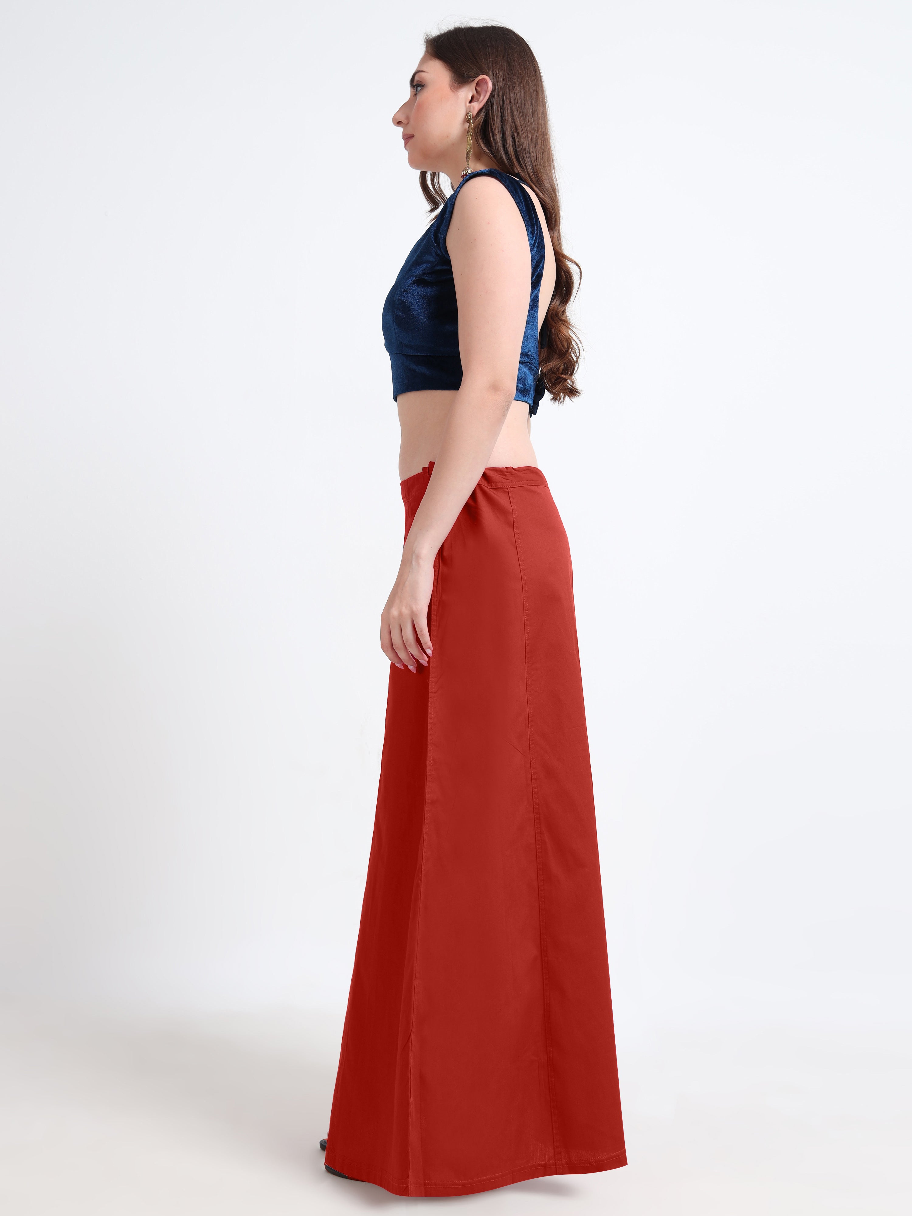 GlamLilly 100% Cotton Inskirt - Paprika0135