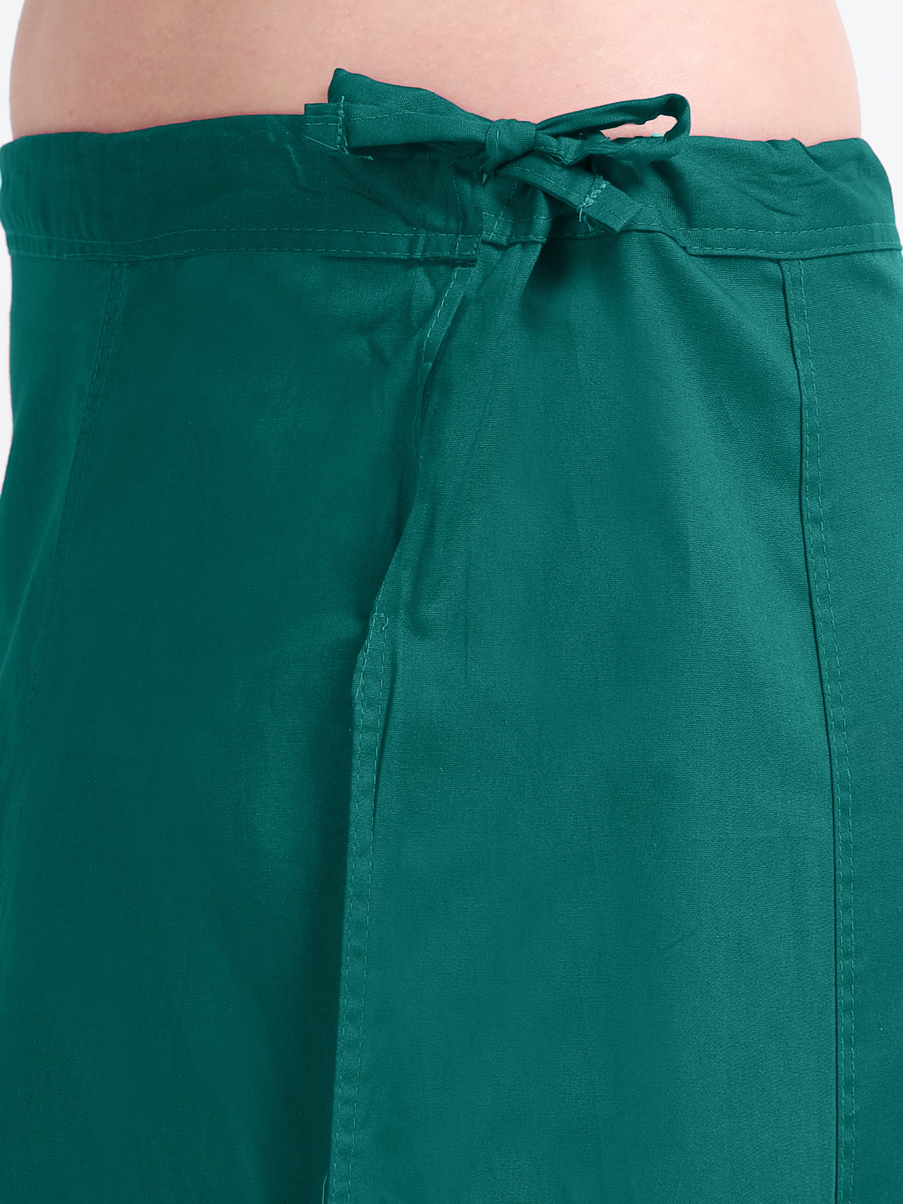 GlamLilly 100% Cotton Inskirt - Cadmium Green0389