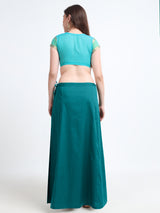 GlamLilly Cotton Saree Inskirt · Turkish Tile