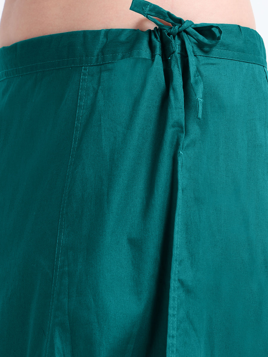GlamLilly Cotton Saree Inskirt · Turkish Tile