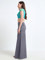 GlamViva Cotton Stretch Saree Inskirt · Grey