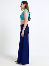 GlamViva Cotton Stretch Saree Inskirt · Royal Blue