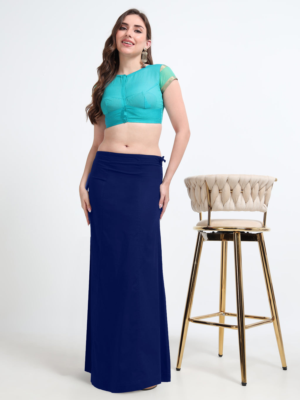 GlamViva Cotton NATURALLY FLEXIBLE - Royal Blue0035