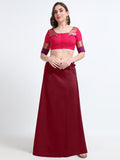 GlamTara LUXURIOUSLY SMOOTH - Dark Maroon0023