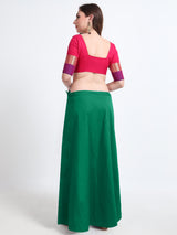 GlamLilly Cotton Saree Inskirt · Ultramarine