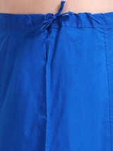 GlamLilly Cotton Saree Inskirt · Dark Blue