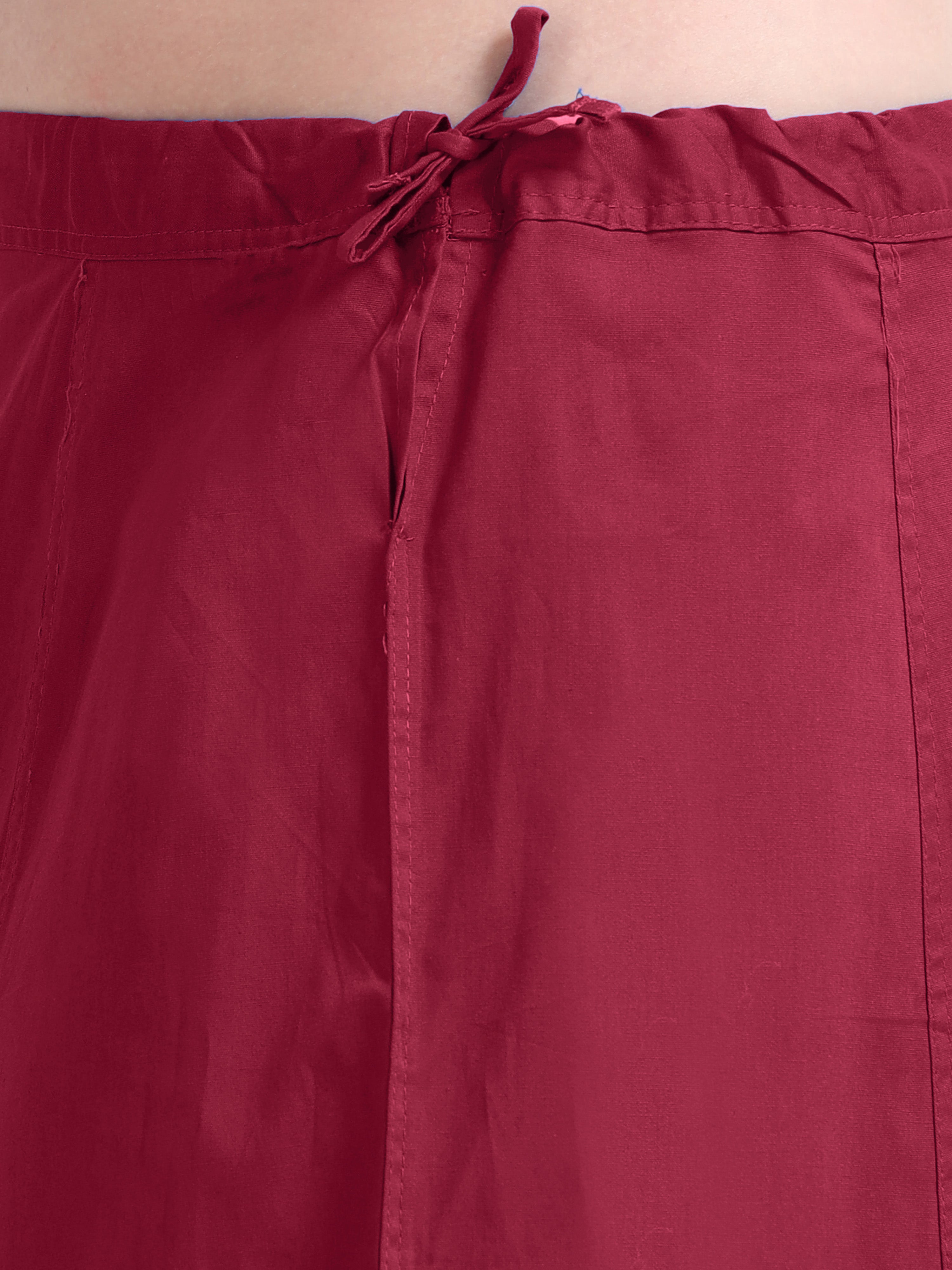 GlamLilly 100% Cotton Inskirt - Cerise0006