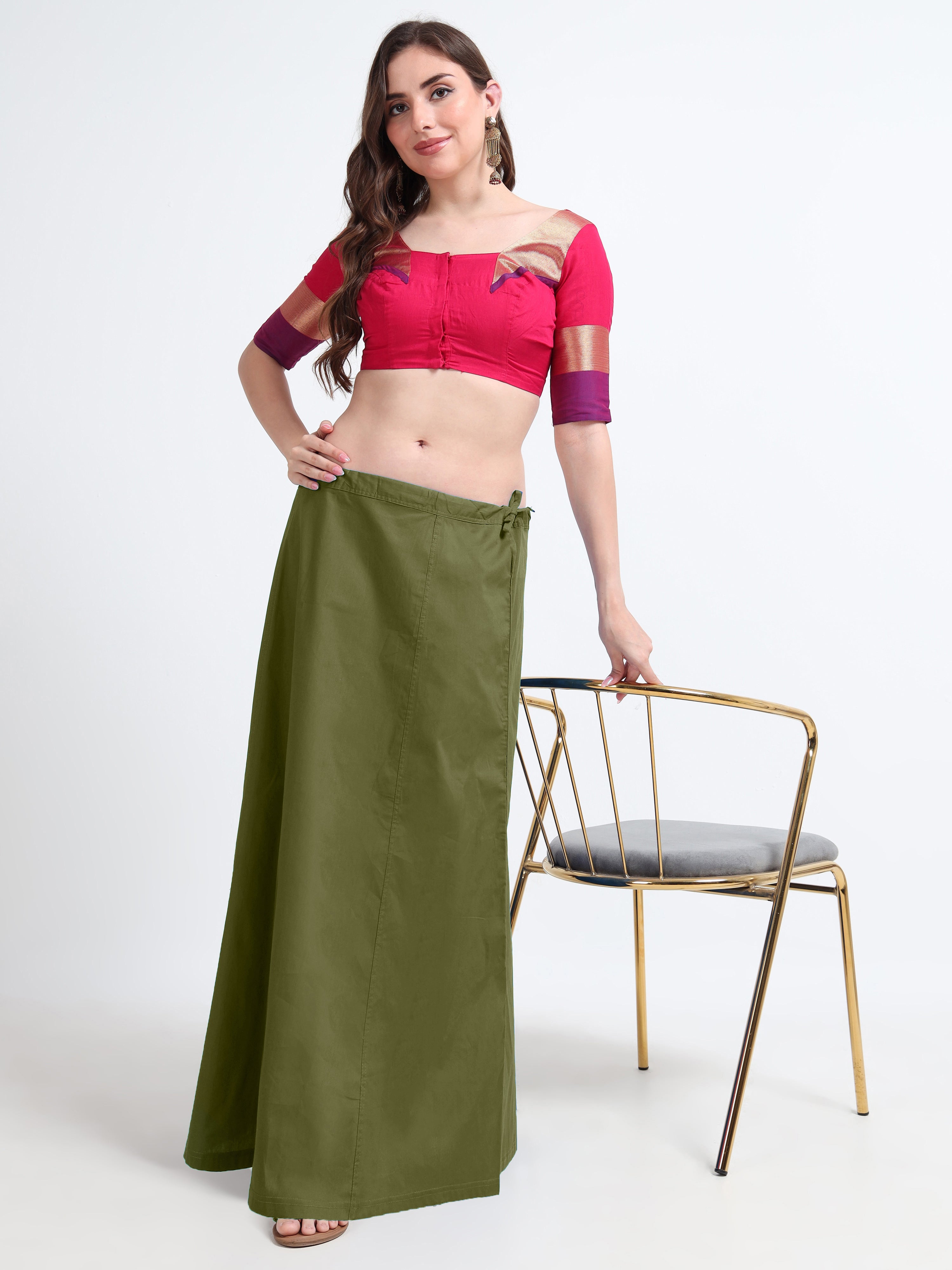 GlamLilly 100% Cotton Inskirt - Willow1400